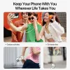 DUX DUCIS Plaz Pasek na telefon przez ramię Zielony/Żółty