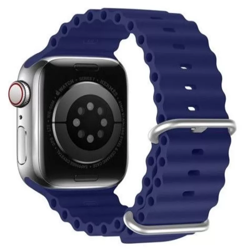 Dux Ducis Silicone Sport Band do Apple Watch 45/44/42mm - Granatowy