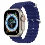 Dux Ducis Silicone Sport Band do Apple Watch 45/44/42mm - Granatowy