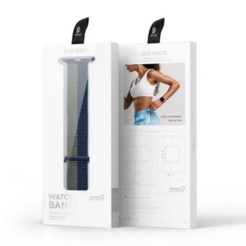 Dux Ducis Silikonowy Pasek do Apple Watch 38/40/41mm Series 8/7/6/5/4/3/2/SE - Niebieski