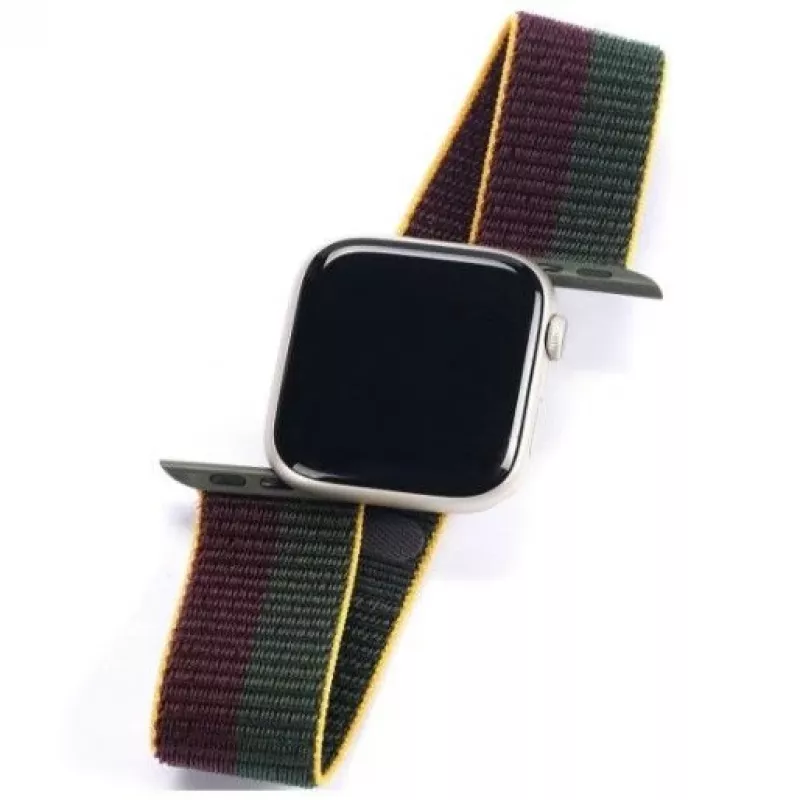 Dux Ducis Silicone Watch Strap for Apple Watch 8/7/6/5/4/3/2/SE (41/40/38mm) - Green
