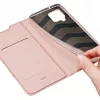 DUX DUCIS Skin Pro Flip Case dla Samsung Galaxy A54 5G, Różowy, Skóra PU z Kieszenią na Kartę i Podpórką
