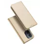 Dux Ducis Skin Pro Series Flip Card Wallet Stand Case do Xiaomi Redmi 12C / Poco C55, Złoty
