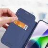 Dux Ducis Skin X Pro Magnetic Flip MagSafe Case do Apple iPhone 15 Plus - Niebieski