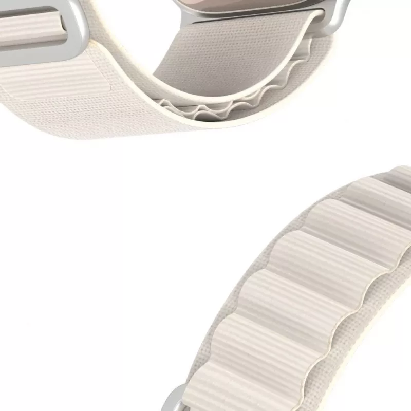 Dux Ducis Sport Buckle Strap for Apple Watch 38/40/41/42MM Starlight