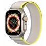 Dux Ducis Sport Velcro Strap do Apple Watch 9 / 8 / 7 / 6 / SE / 5 / 4 / 3 / 2 / 1 (38, 40, 41 mm) Żółty