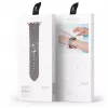 Dux Ducis Bransoleta ze stali nierdzewnej z ogniwami do Apple Watch 38/40/41mm - Srebrny
