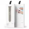 Bransoleta ze stali nierdzewnej DUX DUCIS Link Bracelet dla Apple Watch Band 7/6/5/4/3/2/SE (41/40/38mm) Srebrny