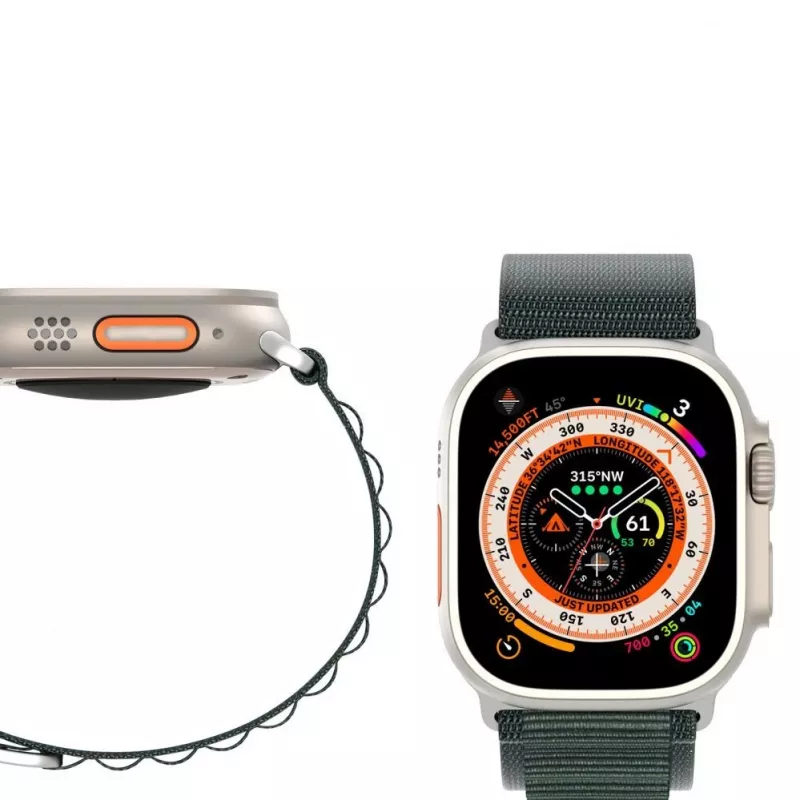 Dux Ducis Strap GS Version Pasek sportowy z klamrą do Apple Watch 42/44/45/49mm - Zielony