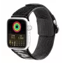 Pasek Dux Ducis (Wersja Outdoor) do Apple Watch Ultra, SE, Series 8, 7, 6, 5, 4, 3, 2, 1 (49, 45, 44, 42 mm) Nylon Czarny Srebrny