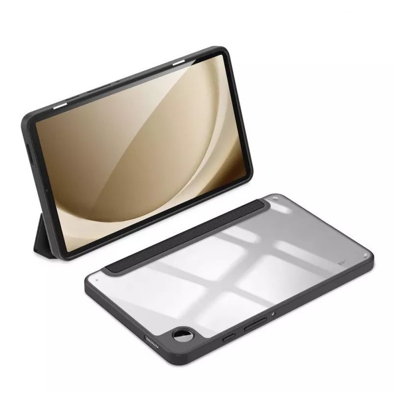 Dux Ducis Toby Folio Case z Flip Stand dla Samsung Galaxy Tab A9 8.7 inch - Czarny