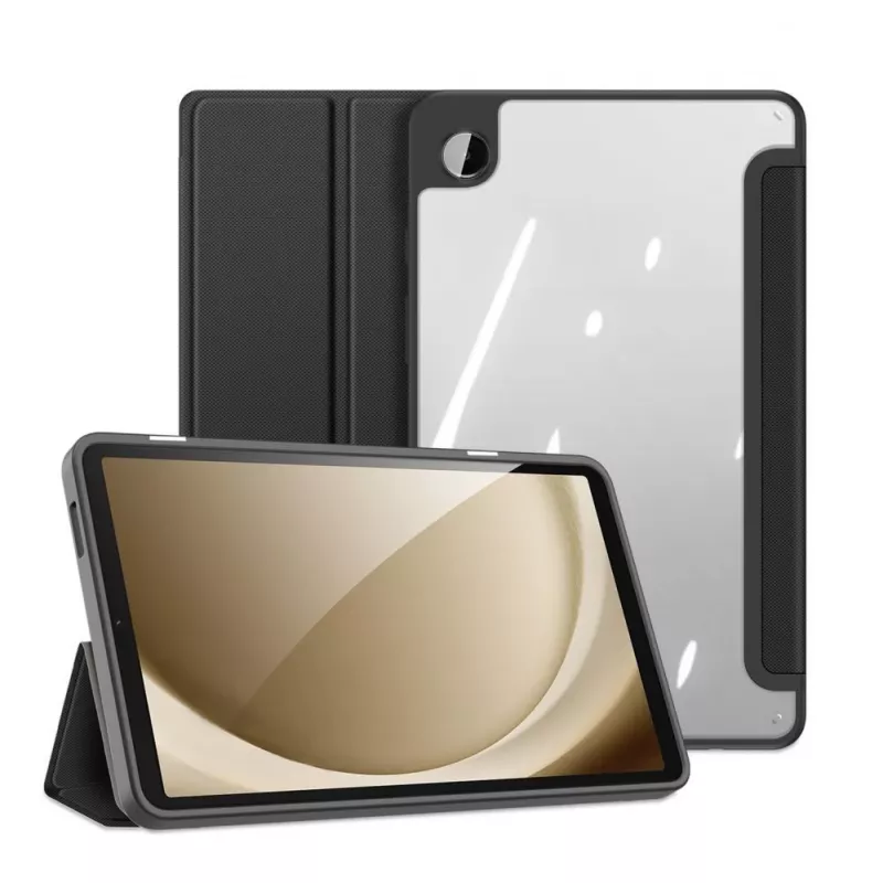 Dux Ducis Toby Folio Case z Flip Stand dla Samsung Galaxy Tab A9 8.7 inch - Czarny