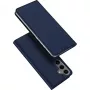 DUX DUCIS Wallet Case Skin Pro do Samsung Galaxy S25, Niebieski
