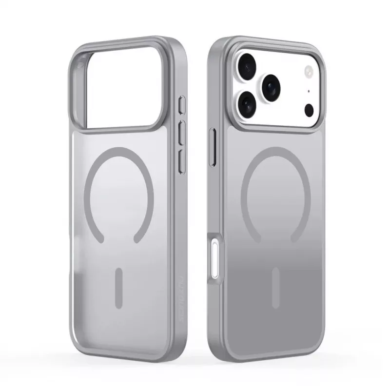 Dux Ducis YIND PC+TPU Case z MagSafe do Apple iPhone 17 Pro Szary