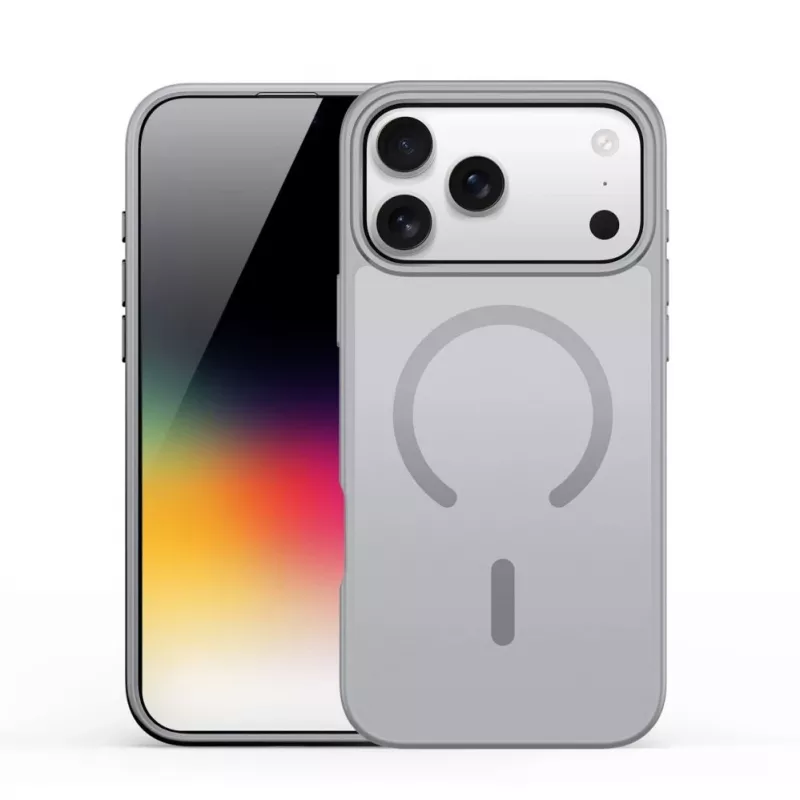 Dux Ducis YIND PC+TPU Case z MagSafe do Apple iPhone 17 Pro Szary