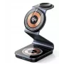 Duzzona W21 3-in-1 15W Wireless Charging Stand (Qi2 Certified) Black