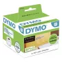 DYMO Authentic LabelWriter Duże Etykiety Adresowe 36mm x 89mm Przezroczyste, 2 Rolki po 130 (260 Etykiet)