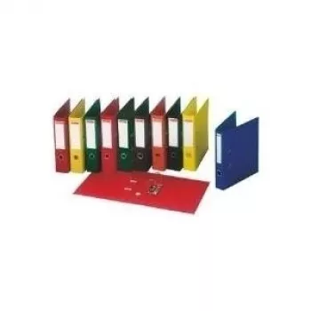 DYMO Esselte Standardowa teczka wiązana A4 75 mm, mieszane kolory, karton laminowany PP (opakowanie 10 szt.) 624177