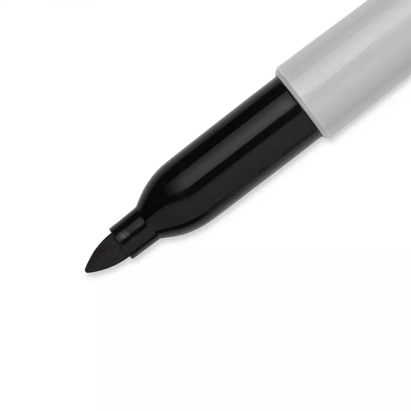DYMO Sharpie Marker Permanentny Cienka Końcówka Czarny (2-Pak)