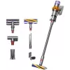 Dyson V15 Detect Absolute Bezprzewodowy Odkurzacz Pionowy, Stal nierdzewna, 240AW, Wyświetlacz LCD, 60 min pracy