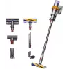 Dyson V15 Detect Absolute Bezprzewodowy Odkurzacz Pionowy, Stal nierdzewna, 240AW, Wyświetlacz LCD, 60 min pracy