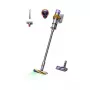 Dyson V15 Detect Absolute Bezprzewodowy Odkurzacz Pionowy, Stal nierdzewna, 240AW, Wyświetlacz LCD, 60 min pracy