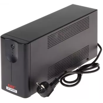 EAST UPS Zasilacz awaryjny 650 VA Line-Interactive 390 W 2 gniazda Schuko AVR LED