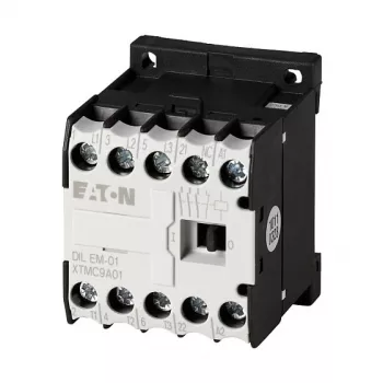 Stycznik mocy Eaton DILEM-01, 3P+1NO, 230V 50Hz / 240V 60Hz, 4kW AC-3, IP20 (051795)
