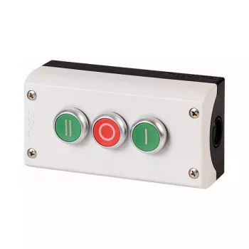 Eaton M22-I3-M1 Iluminowany przycisk, 3NO+3NC, zielony, 22.5 mm, IP69K