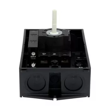 Eaton P1-25/I2/SVB/HI11 25A 3-biegunowy wyłącznik główny z zatrzymaniem awaryjnym, montaż natynkowy, IP65, czerwony/żółty