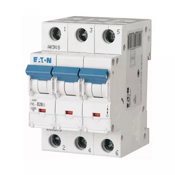 Eaton PXL-B20/3 Wyłącznik nadprądowy - 3-biegunowy, typ B, 20A (236393)