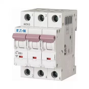 Eaton PXL-B32/3 Wyłącznik nadprądowy 32A 3-biegunowy Charakterystyka B 6kA