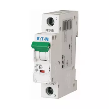 Eaton PXL-B6/1 Wyłącznik nadprądowy, 6A, 1-biegunowy, charakterystyka B (236027)