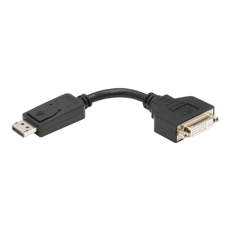 EATON Tripp Lite Series DisplayPort na DVI-I Kabel Adapter (Męski/Żeński), 6 cali (15,2 cm)