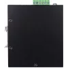 Eaton Tripp Lite Series przemysłowy iniektor Gigabit PoE++ 60W, 802.3bt, Midspan, -40°C do 75°C, IP30, podwójne 24-57VDC, szyna DIN, 1-portowy, czarny
