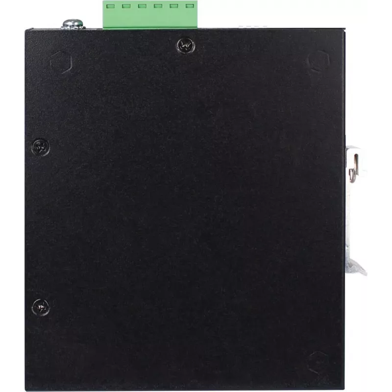 Eaton Tripp Lite Series przemysłowy iniektor Gigabit PoE++ 60W, 802.3bt, Midspan, -40°C do 75°C, IP30, podwójne 24-57VDC, szyna DIN, 1-portowy, czarny