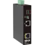 Eaton Tripp Lite Series przemysłowy iniektor Gigabit PoE++ 60W, 802.3bt, Midspan, -40°C do 75°C, IP30, podwójne 24-57VDC, szyna DIN, 1-portowy, czarny
