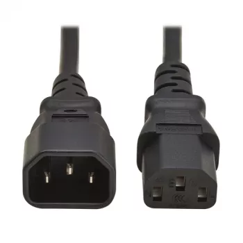 Eaton Tripp Lite Series Power Cord - IEC 60320 C14 do IEC 60320 C13 - 6 ft (1,83 m) - Czarny