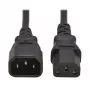 Eaton Tripp Lite Series Power Cord - IEC 60320 C14 do IEC 60320 C13 - 6 ft (1,83 m) - Czarny