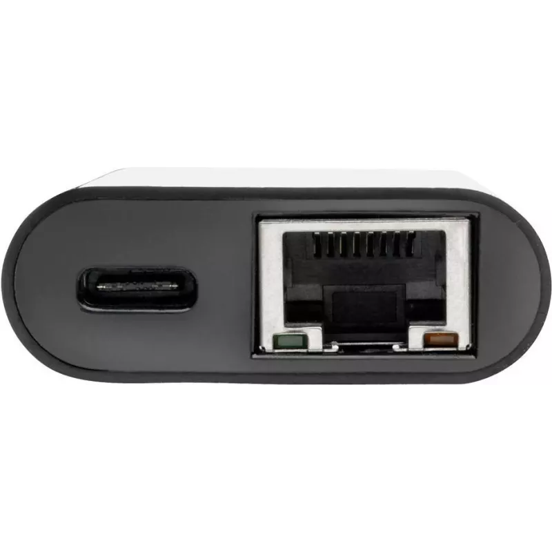 Eaton Tripp Lite U436-06N-GB-C Adapter USB-C na Gigabit Ethernet z ładowaniem USB-C PD - Thunderbolt 3 - Czarny