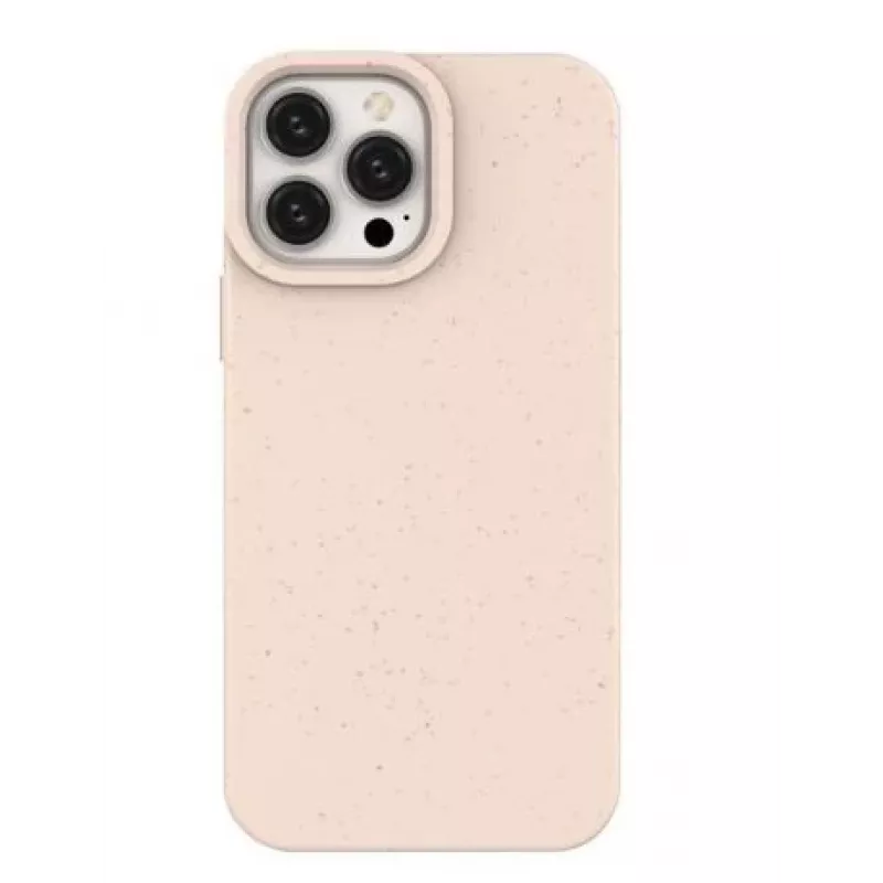 Eco Apple iPhone 14 Pro Max Silicone Biodegradable Cover Pink