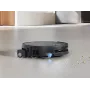 ECOVACS DEEBOT T80S OMNI Robot odkurzający ze stacją samoopróżniającą, siła ssania 6000 Pa, mycie mopa gorącą wodą, suszenie gorącym powietrzem, unikanie przeszkód AIVI 3D 2.0, nawigacja LiDAR TrueMapping 2.0, czarny