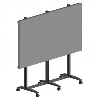 EDBAK TRV400.006 mobilny stojak do ekranu Samsung IAC LED 130 cali, 200 kg, czarny