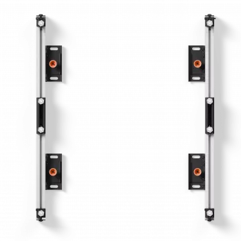 EDBAK ULS2337 Uniwersalny System LED do 2 Szaf 600 x 337,5 mm | Czarny