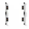 EDBAK ULS2337 Uniwersalny System LED do 2 Szaf 600 x 337,5 mm | Czarny