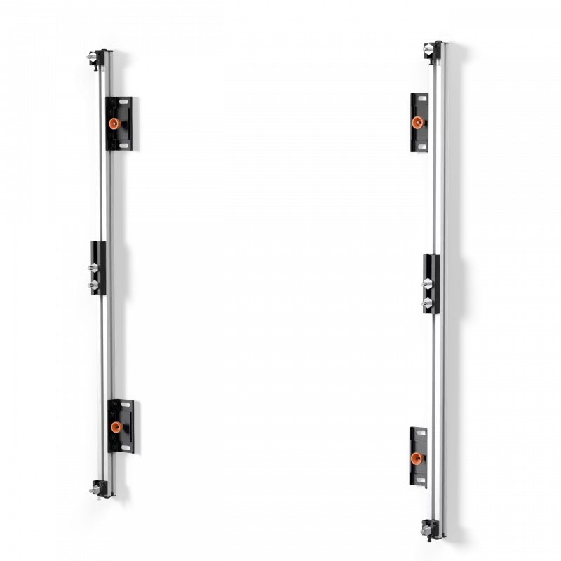 EDBAK ULS2500 Uniwersalny system LED do 2 szaf 500 mm | Czarny