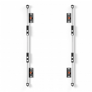 EDBAK ULS3337 Uniwersalny System LED do 3 Szaf 600 x 337,5 mm | Czarny