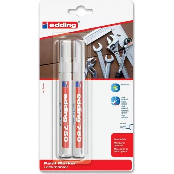 Edding 750 Biały Marker Lakierniczy - 2 mm Okrągła Końcówka 4-750-2-3049