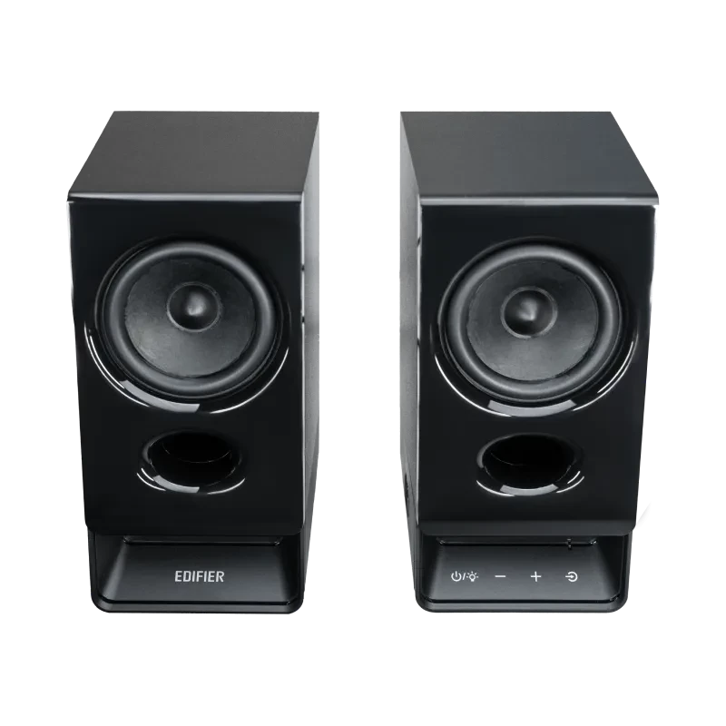 Edifier R20BT Kompaktowe głośniki Bluetooth 2.0 z lampką ambientową, czarne