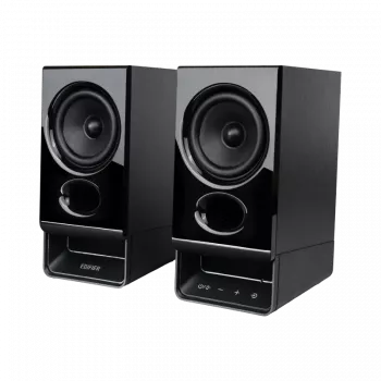 Edifier R20BT Kompaktowe głośniki Bluetooth 2.0 z lampką ambientową, czarne